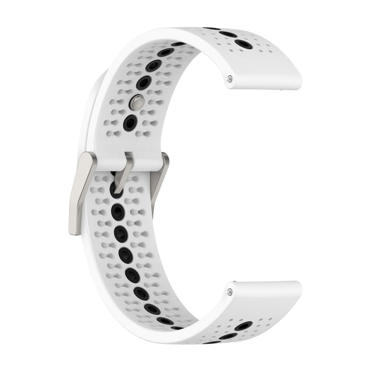 Two-Color Silicone Breathable Strap