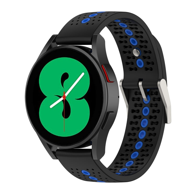 Two-Color Silicone Breathable Strap — For Samsung Galaxy Watch Active 2 44mm