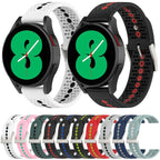 Two-Color Silicone Breathable Strap