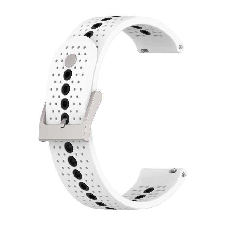 Two-Color Silicone Breathable Strap