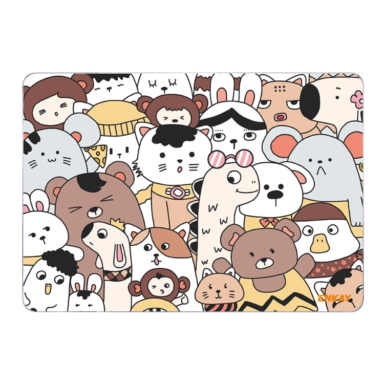 ENKAY Animal Series Pattern Laotop Protective Crystal Case For MacBook Pro 16 inch A2141