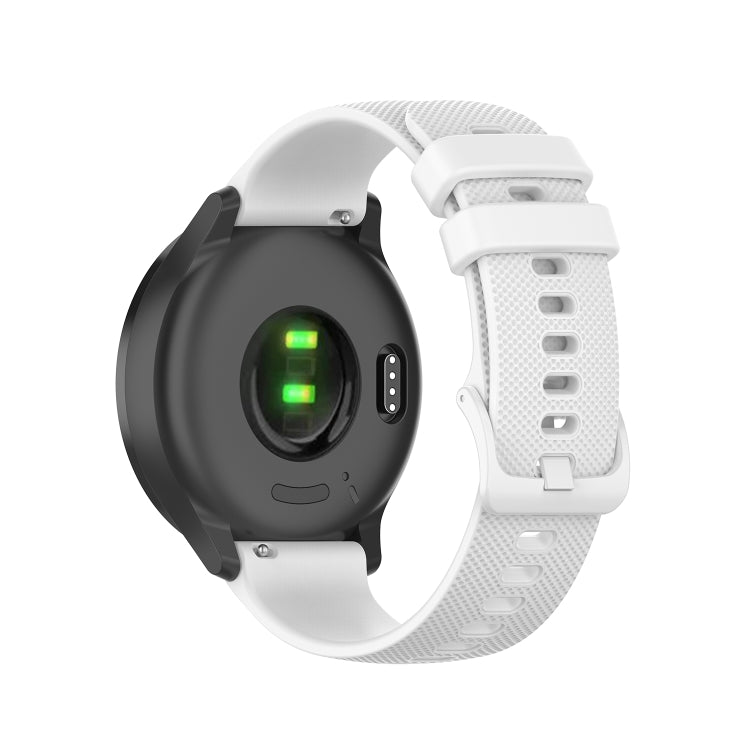 22mm Checkered Silicone Strap — For Samsung Galaxy Watch 46mm