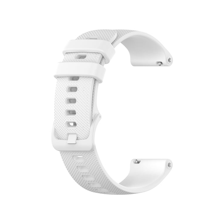 20mm Checkered Silicone Strap