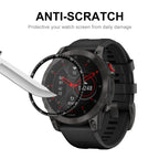 ENKAY 3D Full Coverage Soft PC Edge + PMMA HD Screen Protector Film For Garmin Epix