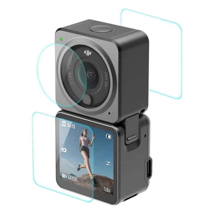 For DJI Action 2 ENKAY 0.2mm 9H Tempered Glass Screen Film