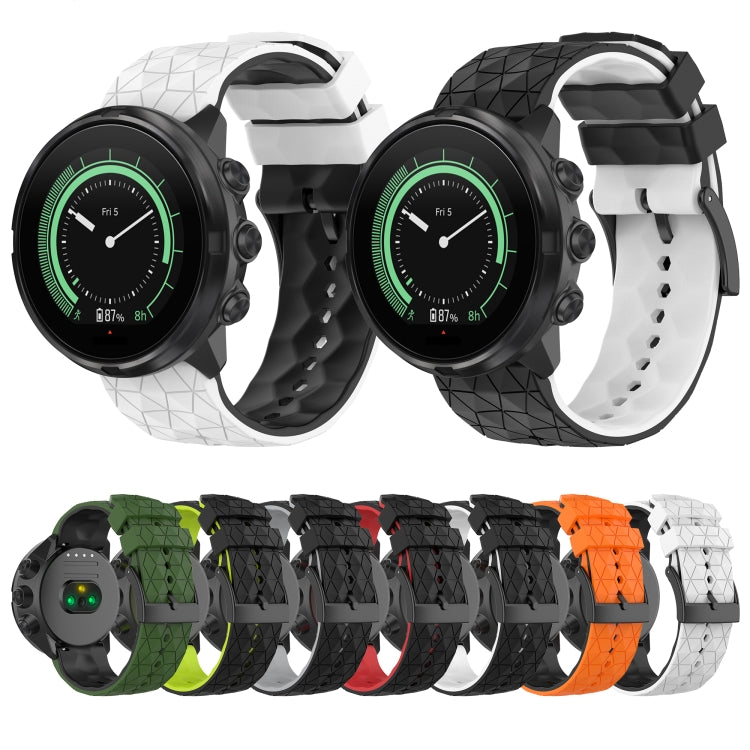 24mm Mixed-Color Silicone Watch Band