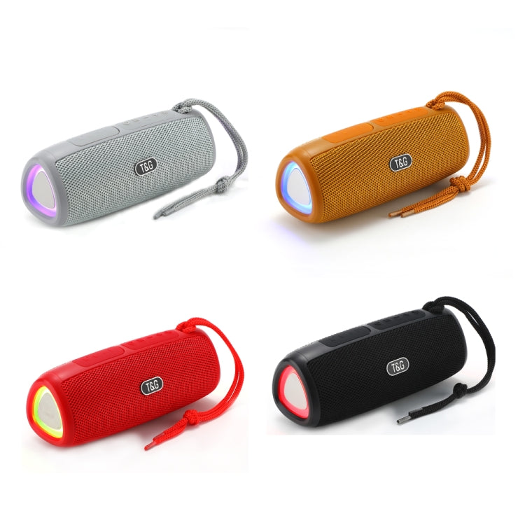 T&G TG344 Portable LED Light TWS Wireless Bluetooth Speaker