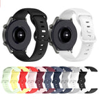 22mm Silicone Solid Color Watch Band