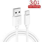 TE-P23 38W PD 20W USB-C / Type-C + QC3. 0 USB Triangle Car Charger + USB to USB-C / Type-C Data Cable, Length: 1m — White
