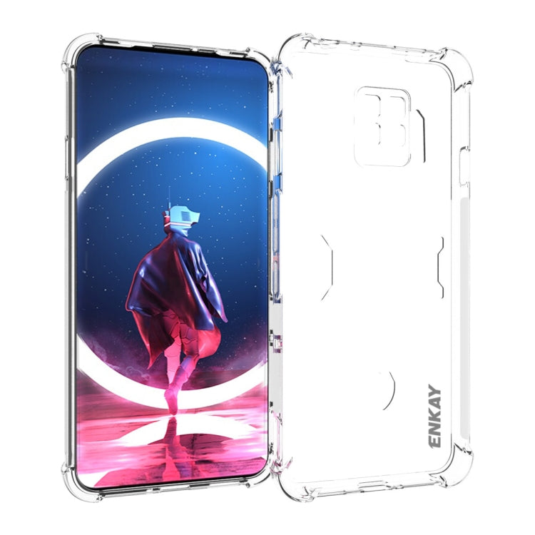 ENKAY Clear TPU Shockproof Phone Case, For ZTE Nubia Red Magic 7 Pro