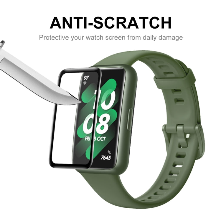 For Huawei Band 7/6 / Honor Band 6 ENKAY 3D Full Coverage Soft PC Edge + PMMA HD Screen Watch Film