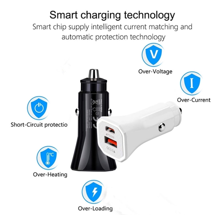 TE-P22 38W PD20W + QC3. 0 USB Car Charging + USB-C / Type-C to USB-C / Type-C Data Cable, Length: 1m — view 5