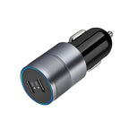 Dual PD 3.0 40W Type-C Car charger with 1m Type-C to Type-C Data Cable