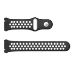 For Fitbit Ionic Breathable Two-tone Silicone Watch Band