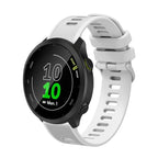 20mm Silicone Twill Watch Band