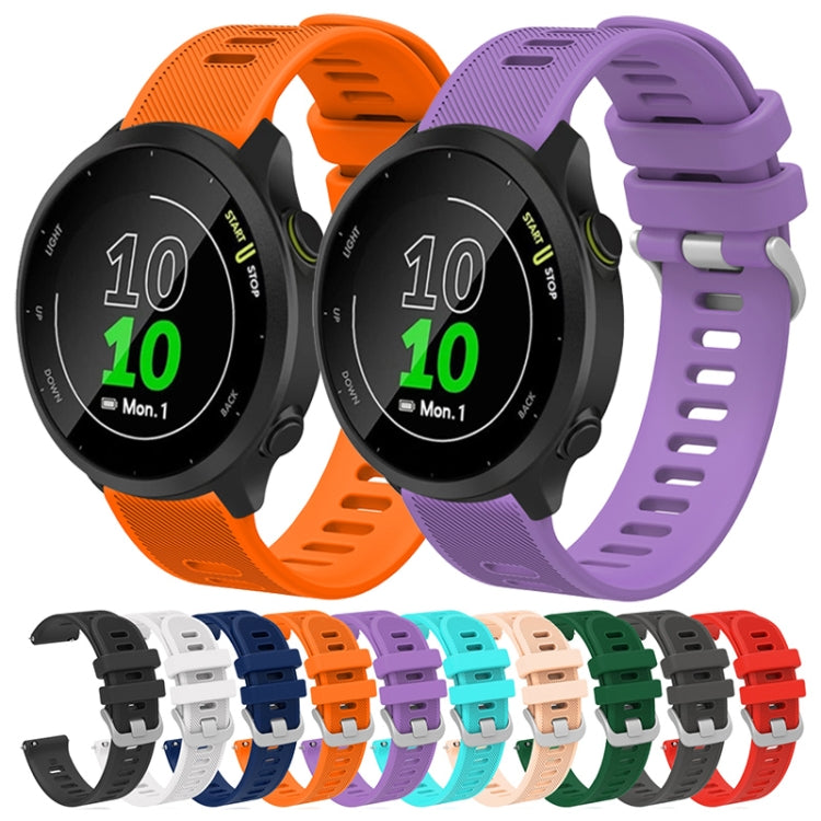20mm Silicone Twill Watch Band