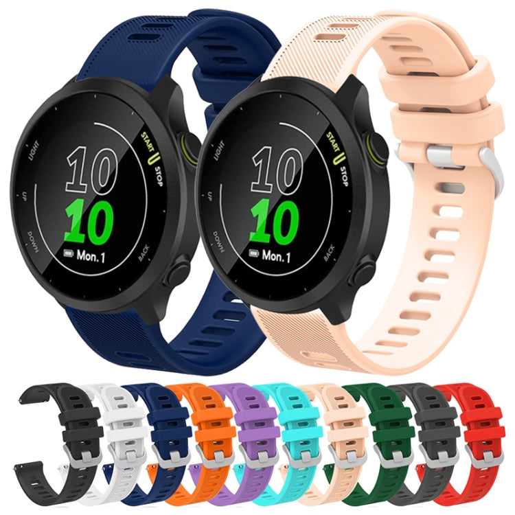 20mm Silicone Twill Watch Band