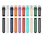 20mm Silicone Twill Watch Band