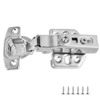 304 Stainless Steel Hinge Hydraulic Damping Mute Thickening Buffer Hinge — view 3