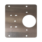 304 Stainless Steel Hinge Hydraulic Damping Mute Thickening Buffer Hinge (Set) — view 3