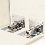 304 Stainless Steel Hinge Hydraulic Damping Mute Thickening Buffer Hinge (Set) — view 4