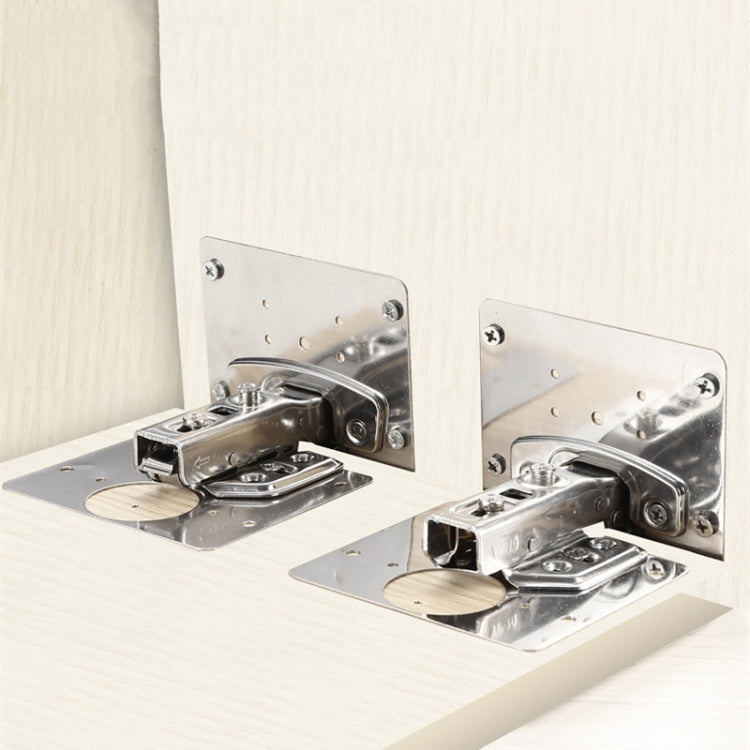304 Stainless Steel Hinge Hydraulic Damping Mute Thickening Buffer Hinge (Set) — view 4