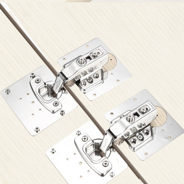 304 Stainless Steel Hinge Hydraulic Damping Mute Thickening Buffer Hinge (Set) — view 6