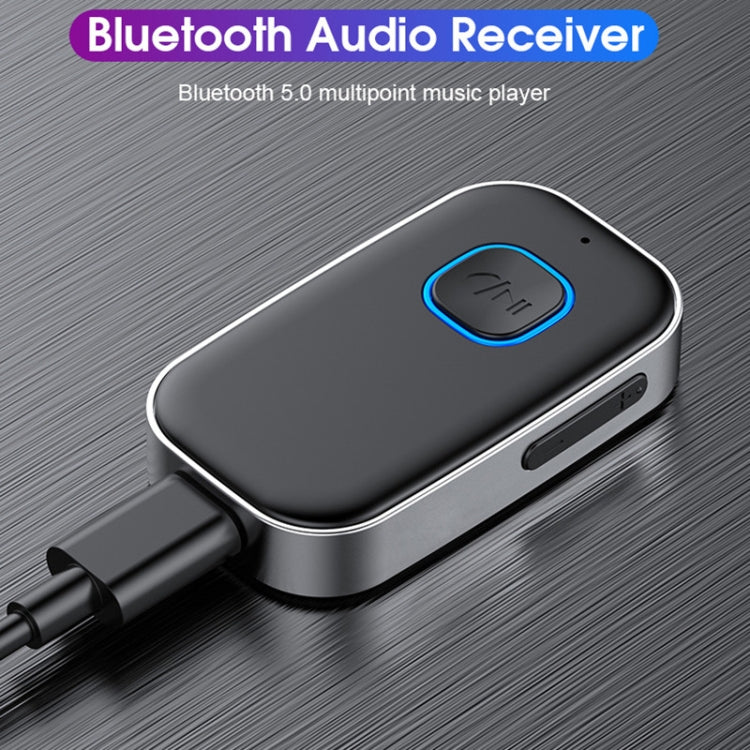 Audio Transmitter Receiver 3.5mm Audio AUX Adapter, J22 Bluetooth 5.0