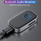Audio Transmitter Receiver 3.5mm Audio AUX Adapter, J22 Bluetooth 5.0