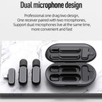 K61 Noise Cancelling Portable Wireless Lapel Microphone for Recording — view 6