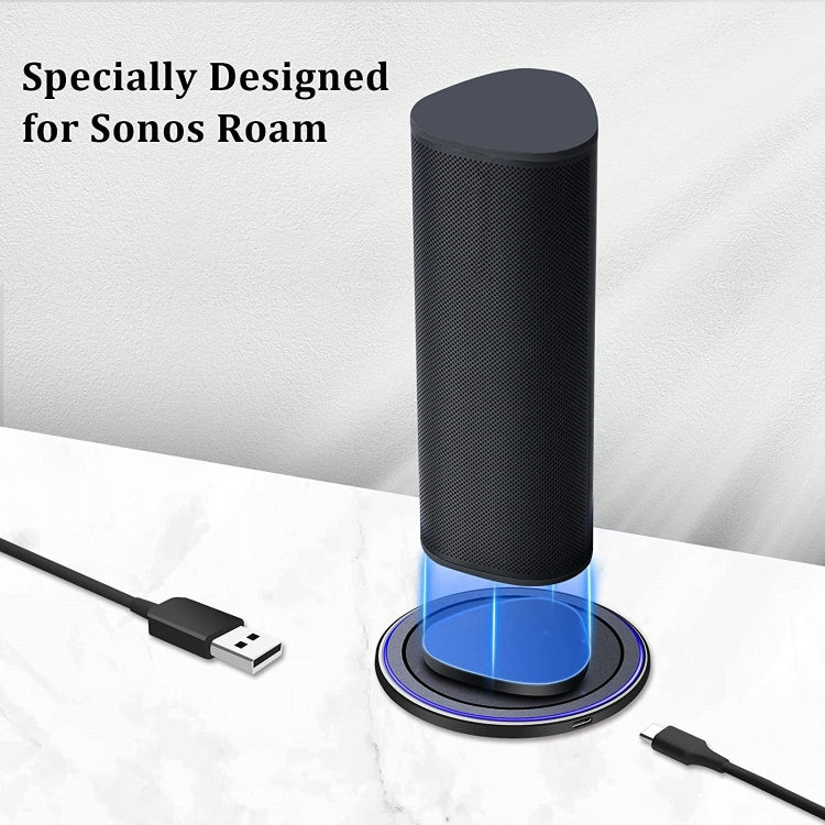 Bluetooth Speaker Magnetic Wireless Charger Charging Dock, For Sonos Roam