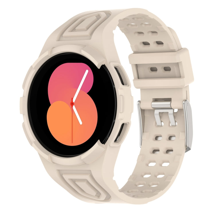 Armor Integrated TPU Double-Pin Buckle Smart Watch Band — Red