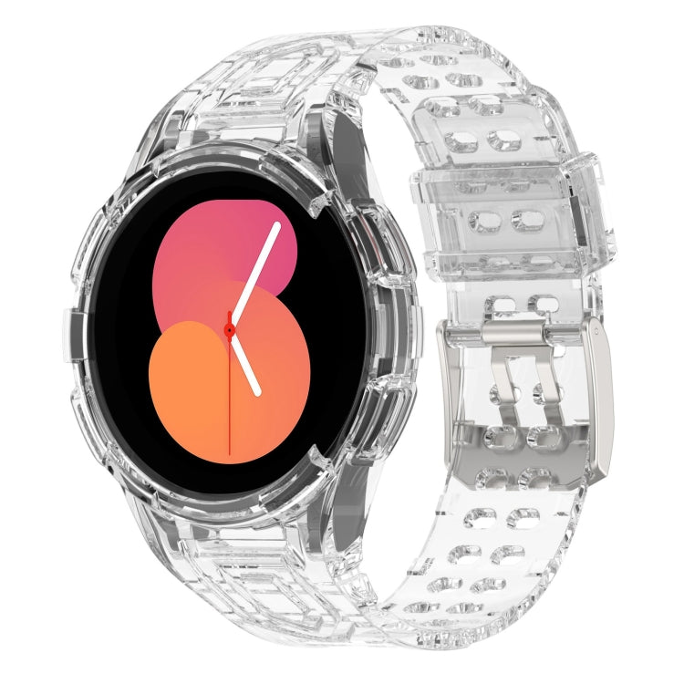 Armor Integrated TPU Double-Pin Buckle Smart Watch Band — Orange