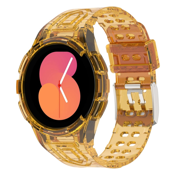 Armor Integrated TPU Double-Pin Buckle Smart Watch Band — Beige