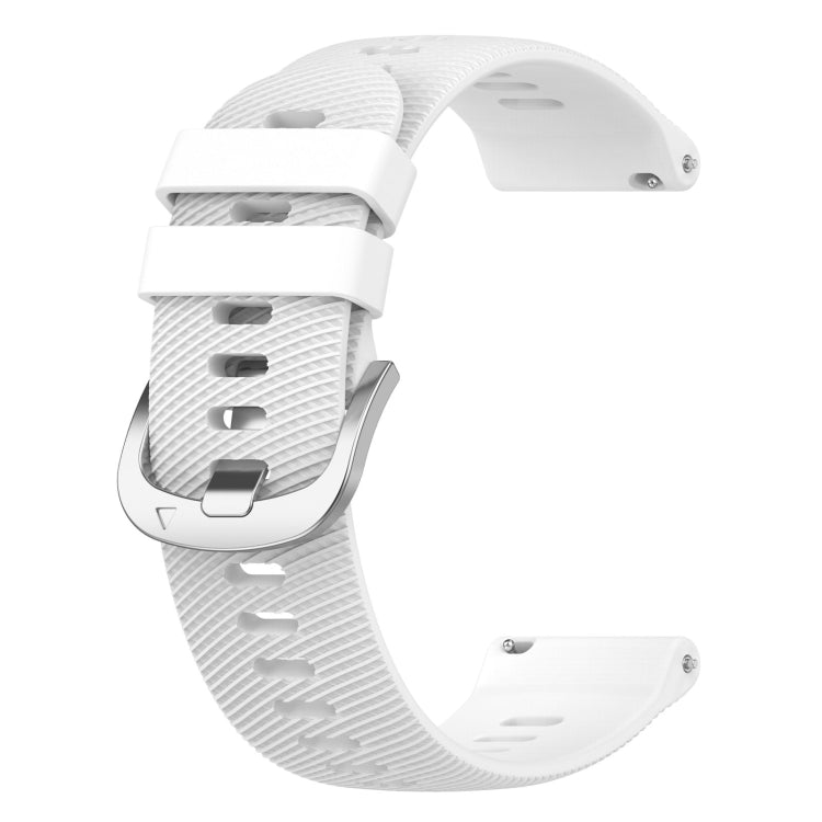 20mm Solid Color Soft Silicone Watch Band