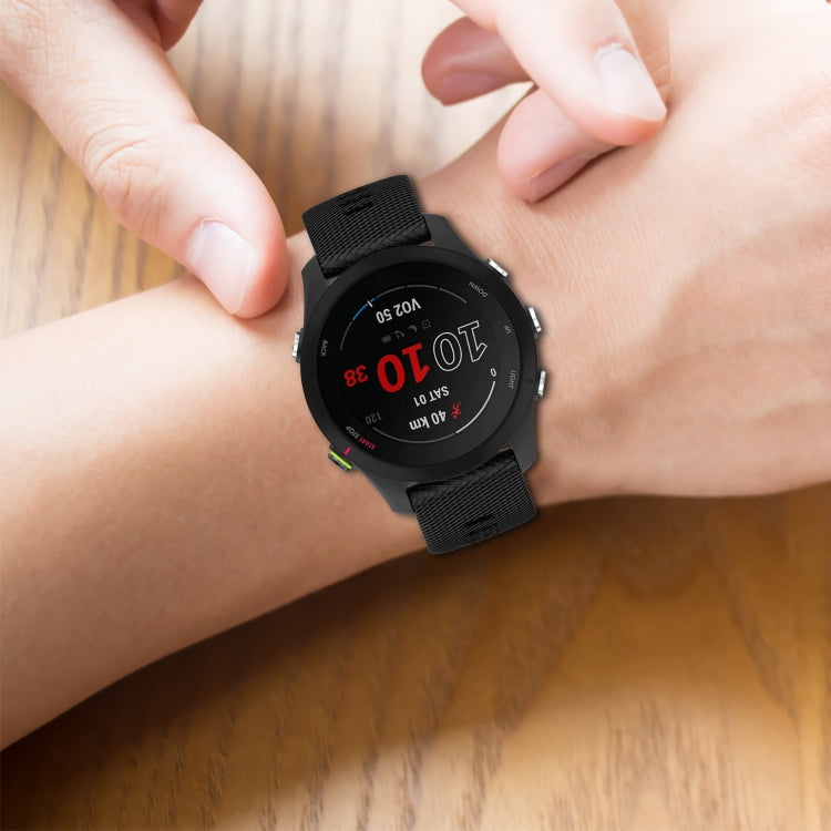 20mm Solid Color Soft Silicone Watch Band