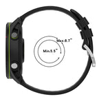 20mm Solid Color Soft Silicone Watch Band