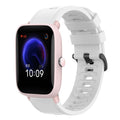 20mm Solid Color Soft Silicone Watch Band