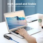 to RJ45 Ethernet Adapter Network Cable, JSM 1000 Mbps USB 3.0