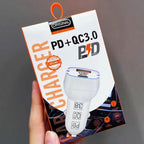 38W PD20W + QC3.0 USB Car Charger with Type-C to Type-C Data Cable, Length: 1m — view 9