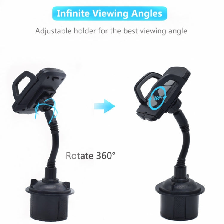 C009 Adjustable Car Cup Holder 360 Degree Universal Car Mount — view 4