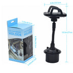 C009 Adjustable Car Cup Holder 360 Degree Universal Car Mount — view 5
