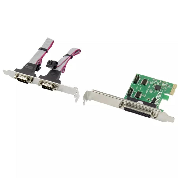 ST317 2S1P PCI Express Parallel Serial Combo Card with 16550 UART