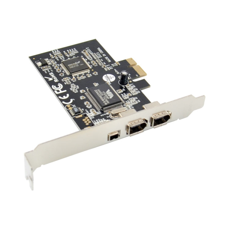 ST21 PCI-E X1 FireWire VT6308 1394A 2+1 Video Capture Card — ST21