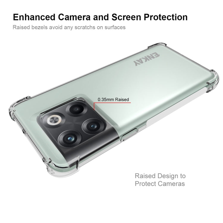 ENKAY Clear TPU Shockproof Phone Case, For OnePlus 10T 5G / Ace Pro