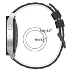 20mm Two-Color Porous Silicone Watch Band