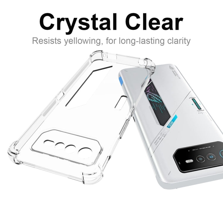ENKAY Clear TPU Shockproof Phone Case, For Asus ROG Phone 6