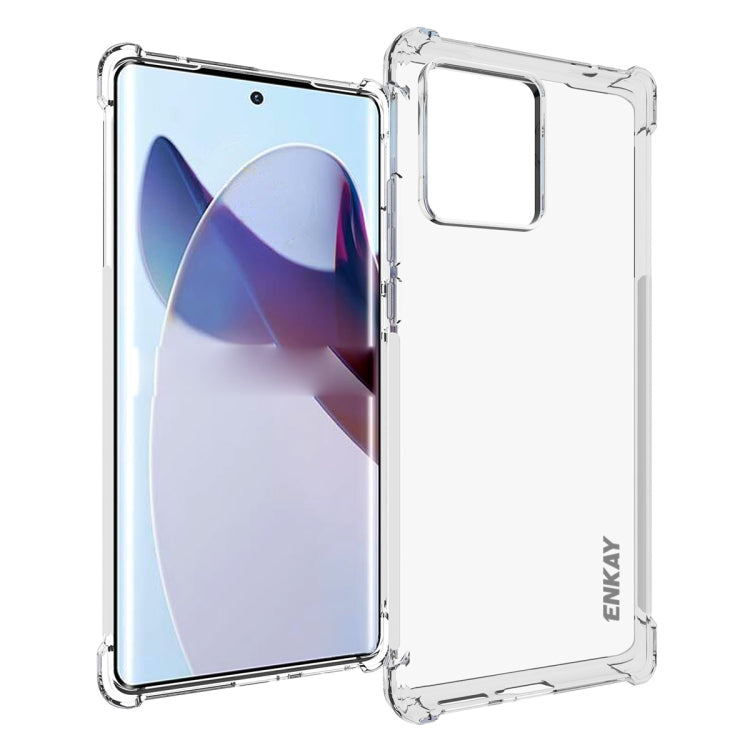 ENKAY Clear TPU Shockproof Phone Case, For Motorola Moto X30 Pro