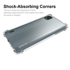 ENKAY Clear TPU Shockproof Phone Case, For Nokia C2 2nd Edition