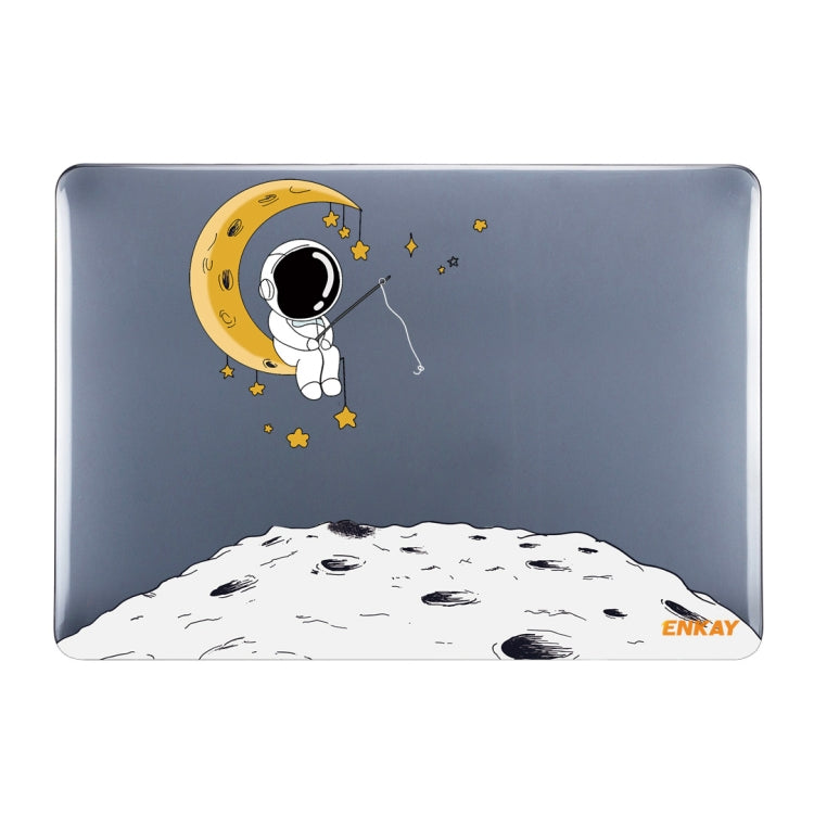 ENKAY Hat-Prince Spaceman Pattern Protective Crystal Case Cover Hard Shell, For MacBook Air 13.6 2022/2024 A2681 (M2) / A3113 (M3)